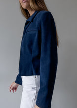 Load image into Gallery viewer, Vintage Blue Crop Jacket
