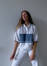 Load image into Gallery viewer, PIERRE CARDIN Vintage White Oversized Blouse
