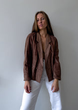 Load image into Gallery viewer, Vintage Brown Suede Jacket
