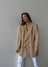 Load image into Gallery viewer, Vintage Beige Cashmere Jacket
