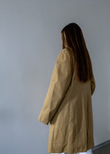 Load image into Gallery viewer, Vintage Beige Oversized Rain Coat
