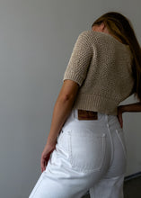 Load image into Gallery viewer, Vintage Beige Knitted Blouse
