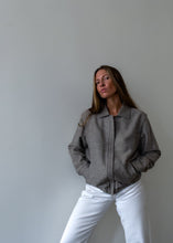 Load image into Gallery viewer, Vintage Grey Oversized Jacket
