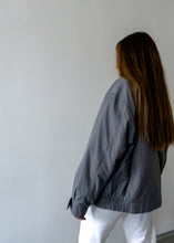 Load image into Gallery viewer, Vintage Grey Oversized Bomber Jacket
