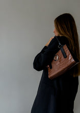 Load image into Gallery viewer, Vintage Brown Leather Handbag
