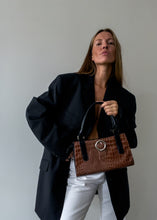Load image into Gallery viewer, Vintage Brown Leather Handbag
