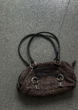 Load image into Gallery viewer, Vintage Brown Knitted Handbag
