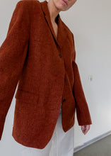 Load image into Gallery viewer, Vintage Red Oversized Blazer
