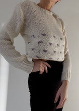Load image into Gallery viewer, Vintage White Oversized Sweater
