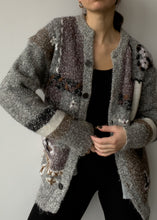 Load image into Gallery viewer, Vintage Grey Soft Cardigan

