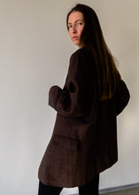 Load image into Gallery viewer, Vintage Brown Oversized Blazer
