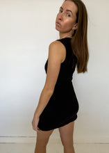 Load image into Gallery viewer, Vintage Black Mini Dress

