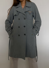 Load image into Gallery viewer, MOSCHINO Vintage Blue Winter Coat
