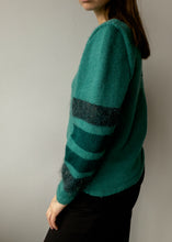 Load image into Gallery viewer, Vintage Blue Oversized Sweater
