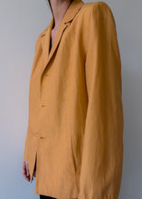 Load image into Gallery viewer, Vintage Orange Oversized Blazer
