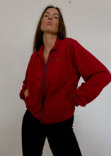 Load image into Gallery viewer, Vintage Red Oversized Nike Jacket
