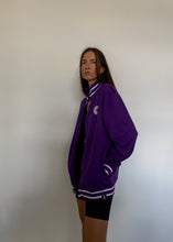 Load image into Gallery viewer, Vintage Purple Oversized Converse Jacket
