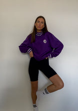 Load image into Gallery viewer, Vintage Purple Oversized Converse Jacket
