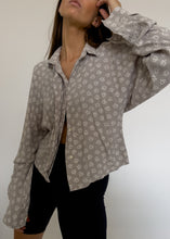 Load image into Gallery viewer, Vintage Grey Oversized Blouse
