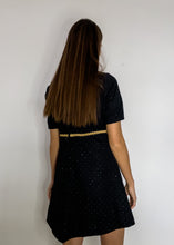 Load image into Gallery viewer, Vintage Black Midi Dress
